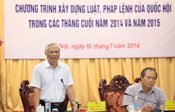 Verstärkung des Programms zur Gesetzgebung des Parlaments